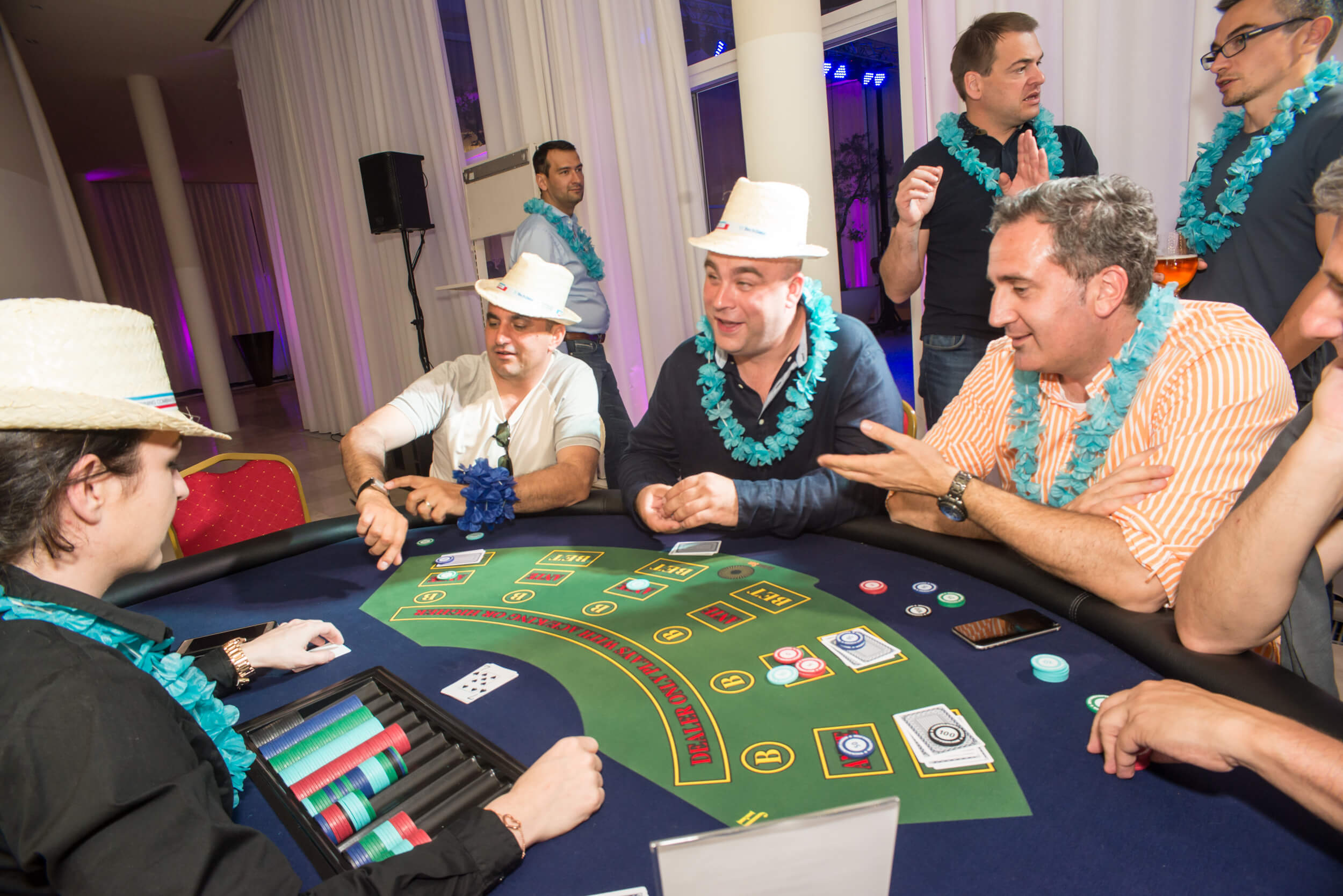 Cuba party event Caribbean poker