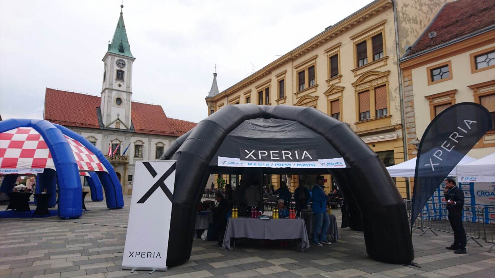 Sony Xperia Tour of Croatia hotspot