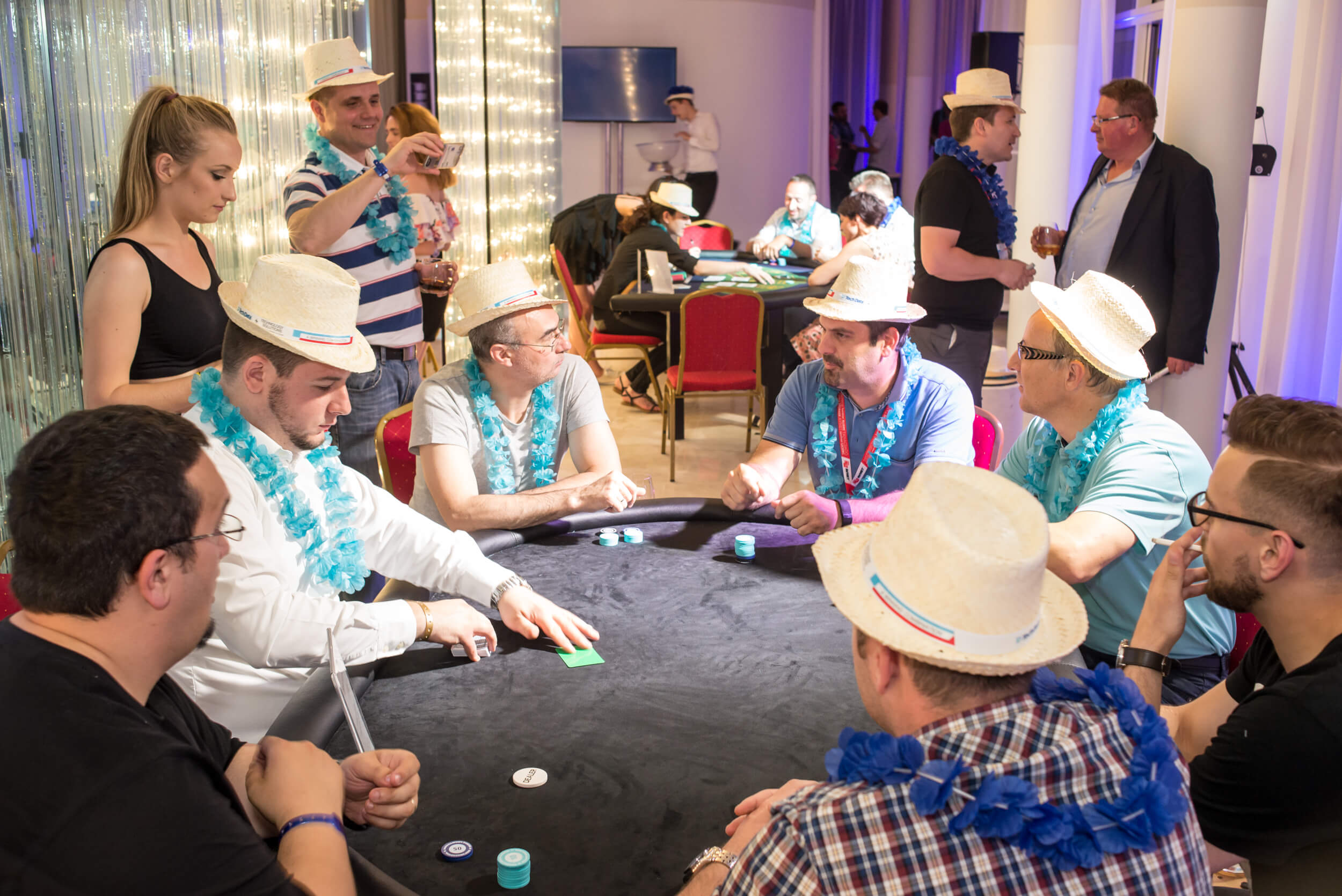 Cuba party event Texas Hold'em poker